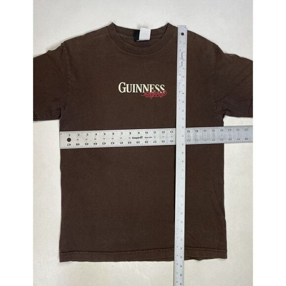 Guinness Beer Graphic T-shirt Men Medium Brown Short Sleeve - Picture 6 of 6